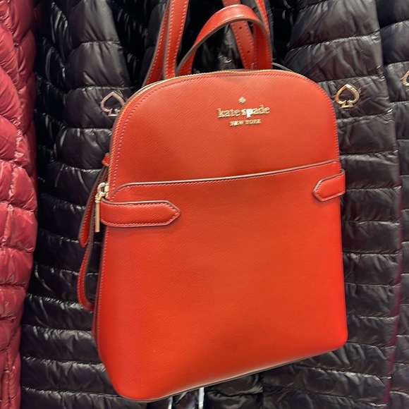 Kate Spade Staci Dome Backpack 
Red Currant - Picture 1 of 16